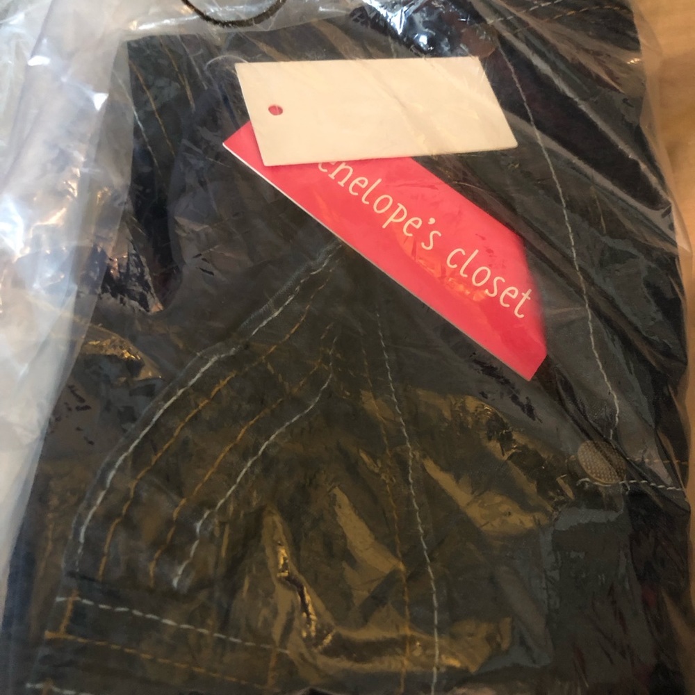 Dark Over the belly maternity bootcut jeans - NWT